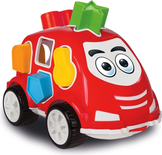 Auto educativo Jamara – incastro di forme rosso