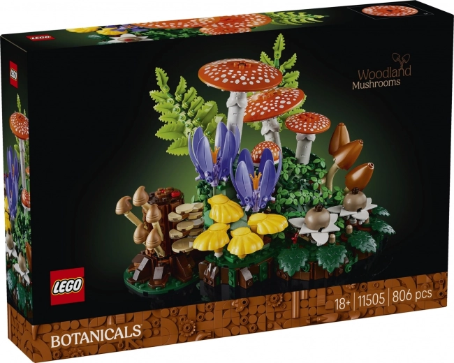 LEGO Botanicals Funghi del bosco