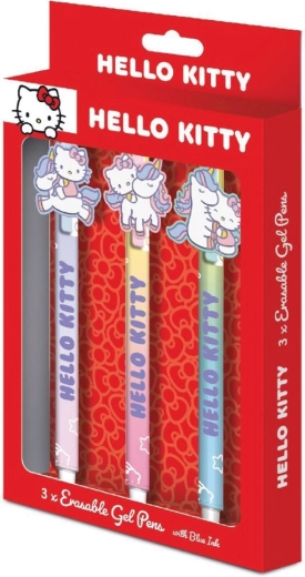Hello Kitty set di penne gel cancellabili (3 pz)