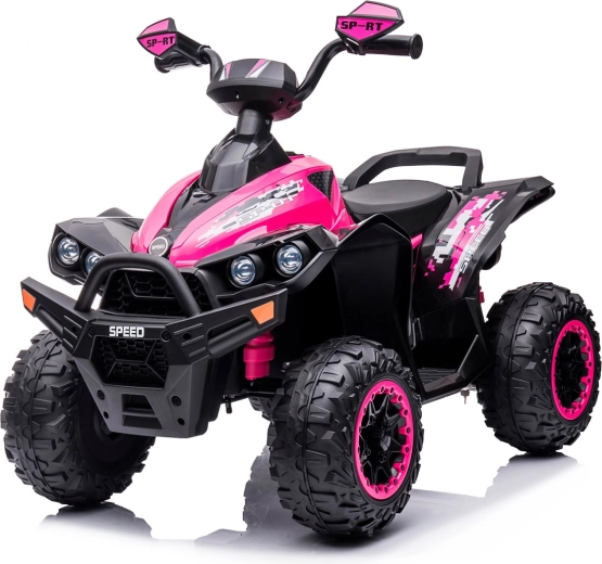 Chipolino quad elettrico ATV Speed rosa