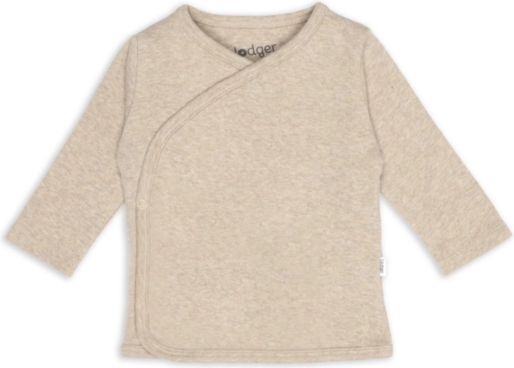 Lodger giacchino avvolgente melange beige taglia 50