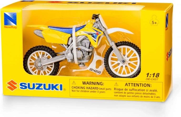 Motocicletta SUZUKI RM-Z450 1:18 modello in metallo