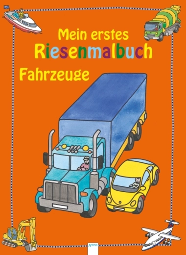 Mein erstes Riesenmalbuch – veicoli