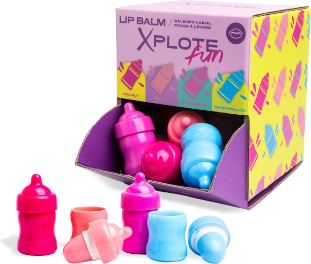 Balsamo labbra a forma di bottiglietta con aroma 6 g - 1 pezzo