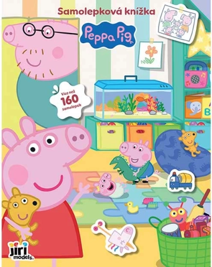 Libro di adesivi Peppa Pig