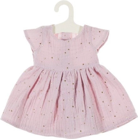 Vestito in mussola per bambole 38 cm – rosa