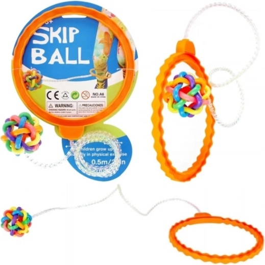 Skipper palla rimbalzante con maniglia dal design a pallone da calcio