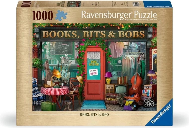 Puzzle Ravensburger Libri, ninnoli e piccole cose da 1000 pezzi