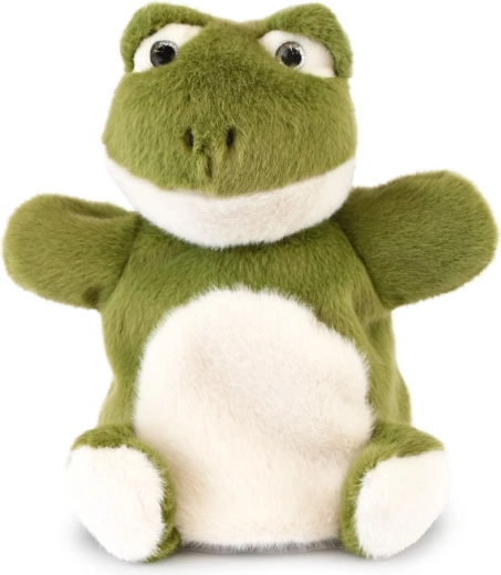 Histoire d’Ours marionetta di peluche rana 24 cm