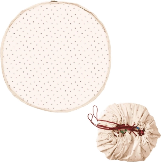 Play&Go Noomad original tappeto da gioco e sacco porta-giocattoli cherry cherry