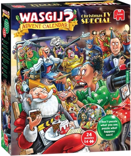 Calendario dell'Avvento Jumbo Wasgij Speciale TV di Natale