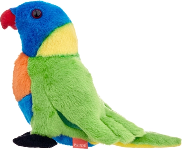 Pappagallo lori montano di peluche 20 cm – BEPPE ZOO