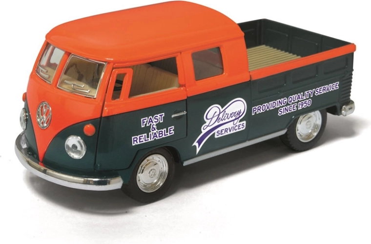 Modello in metallo Volkswagen Bus Double Cab Pickup 1963