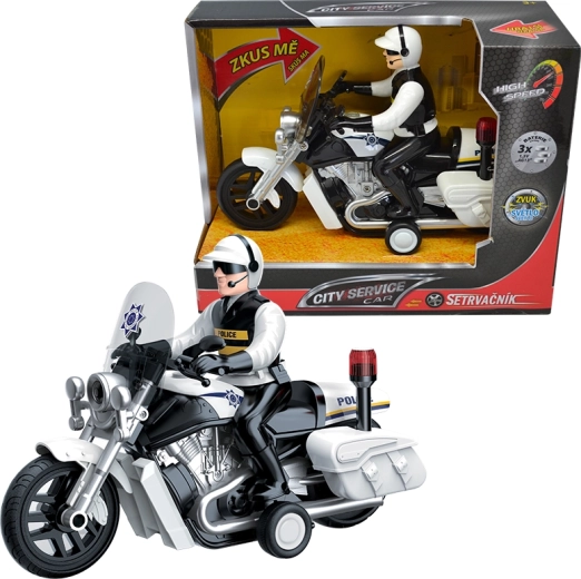 Moto della polizia 1:16 CITY SERVICE CAR