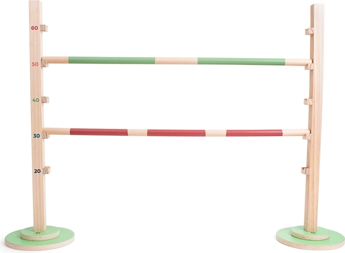 Ostacolo atletico in legno per bambini
