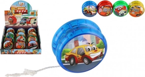 Jojo con Veicoli Luminosi in Plastica