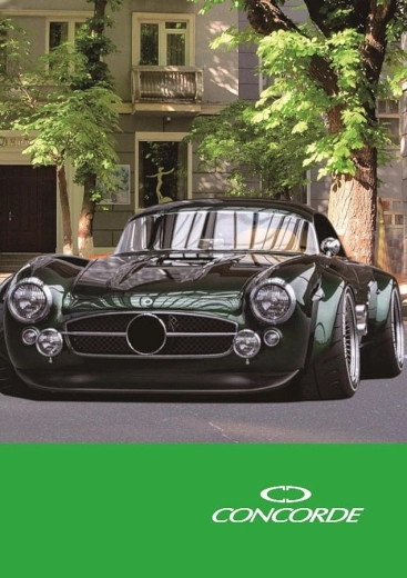 Quaderno di registrazione A5, righe 8 mm, 150 fogli CONCORDE