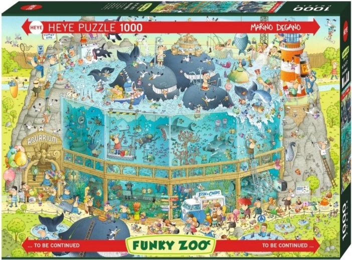 Puzzle HEYE ZOO Pazza: Esposizione oceanica 1000 pezzi