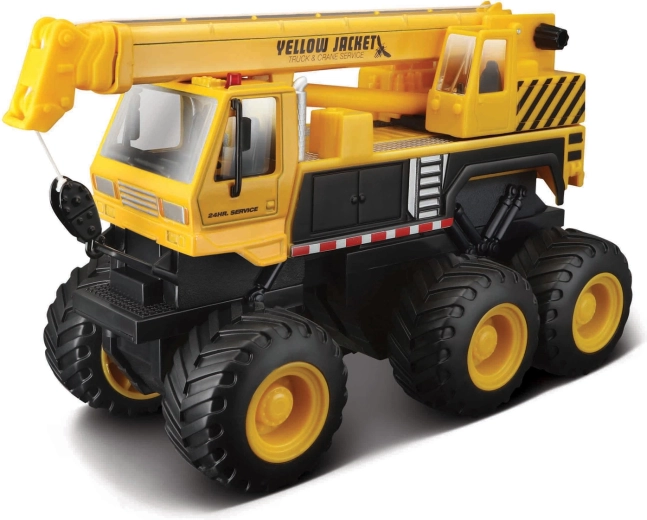 Maisto Builder Zone Quarry Monsters veicolo utilitario con gru