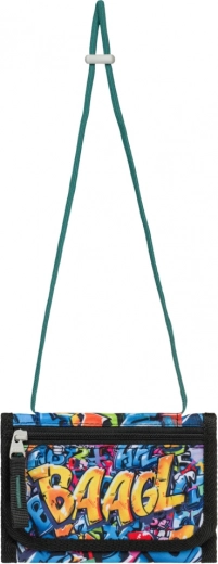 baagl portafoglio da collo skatepark