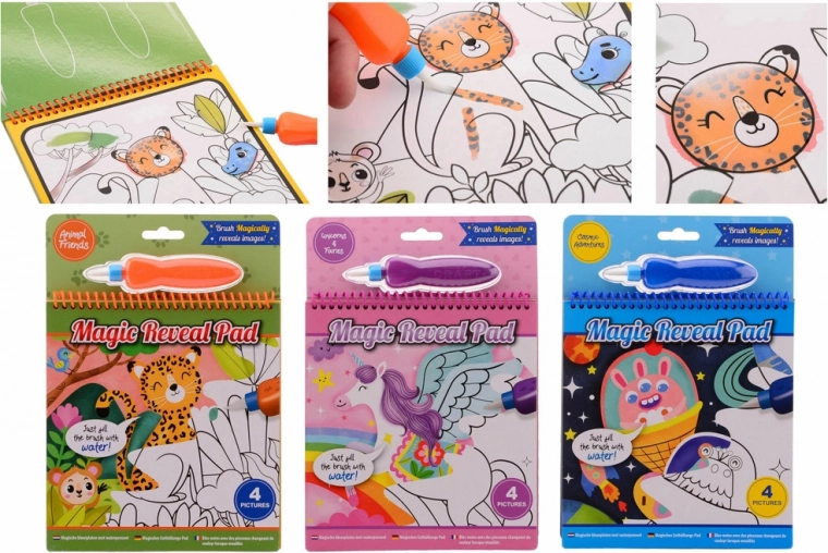 Colorare con l’acqua