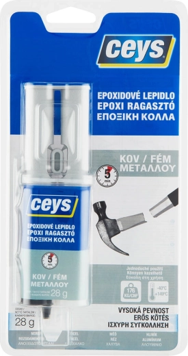 Colla epossidica per metallo 28 g EPOXICEYS
