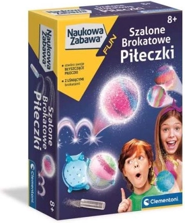 Clementoni Scienza Divertente mini laboratorio per realizzare pazze palline rimbalzanti scintillanti