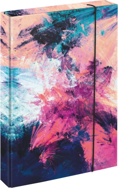 Baagl cartellina per quaderni scolastici A4 Jumbo Abstract