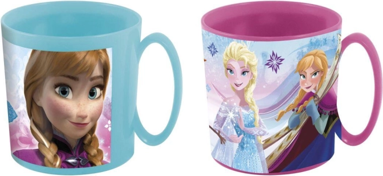 Tazza per bambini in plastica 350 ml con motivo FROZEN