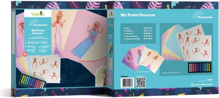 Sekoia Picamania ballerine pastello – set creativo