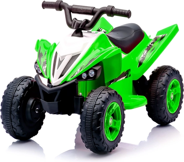 Quad elettrico Chipolino ATV Kids Rider verde - 1 pezzo