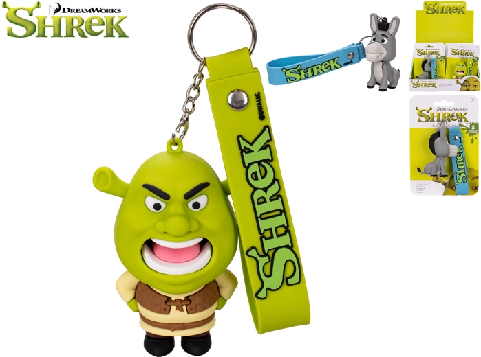 Portachiavi con statuetta di Shrek - 1 pezzo