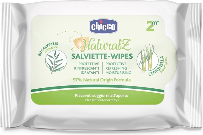 Chicco NaturalZ salviette protettive e rinfrescanti contro gli insetti 20 pz