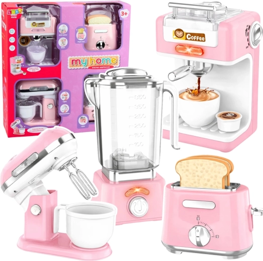 Set di elettrodomestici da cucina per bambini con luci e suoni