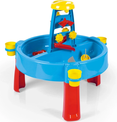 Tavolo da gioco 3 in 1 per acqua, sabbia e disegno
