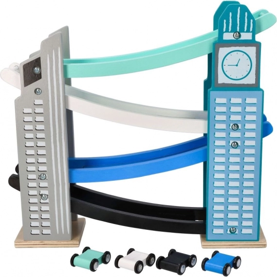 Pista in legno Compagna dei grattacieli