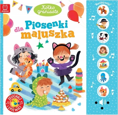 Cerchio quadrato – Canzoncine per i più piccoli (libro interattivo con suoni)
