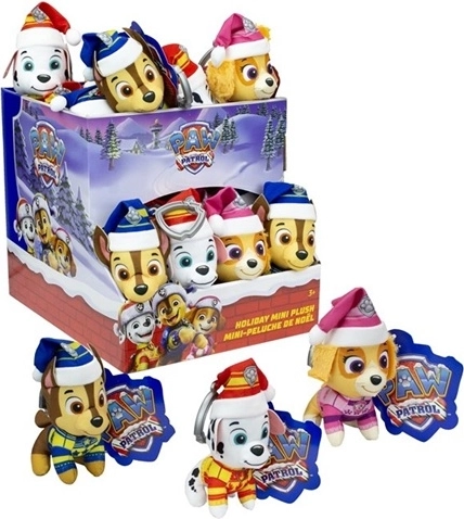 Portachiavi natalizio Paw Patrol assortito - 1 pezzo