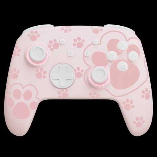 Controller wireless FUNLAB Firefly Pro per Switch con design a zampa di gatto