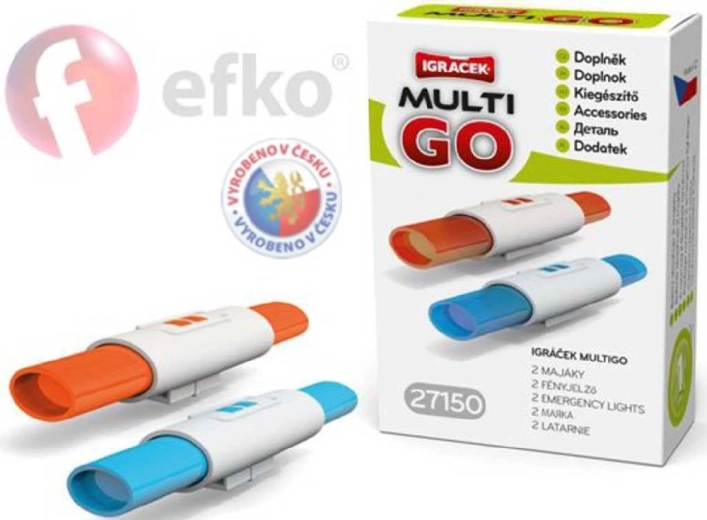 Efko Igráček MultiGO lampeggianti – accessori in scatola (2 pz)