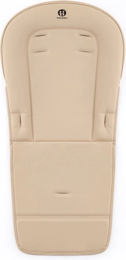 Petite&Mars rivestimento seduta e vassoio per seggiolone Gusto beige pastello