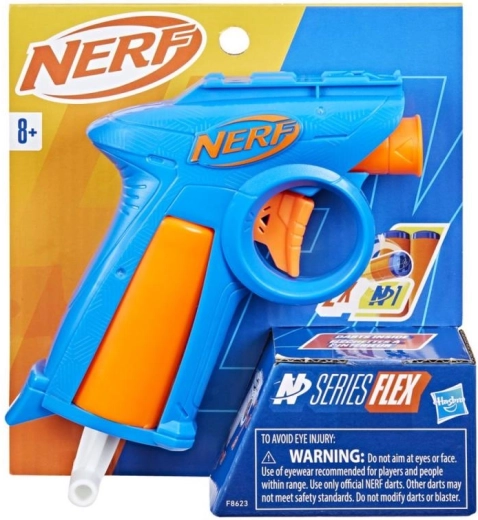 Nerf N Series Flex blaster compatto per dardi in foam