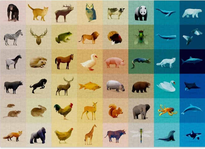 Puzzle CLOUDBERRIES Fauna 1000 pezzi