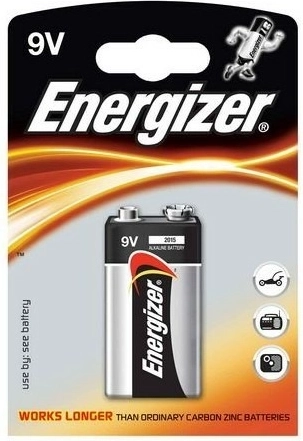 Batteria Alcalina 9V Energizer