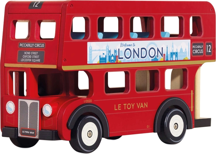 Le Toy Van autobus londinese a due piani in legno per bambini