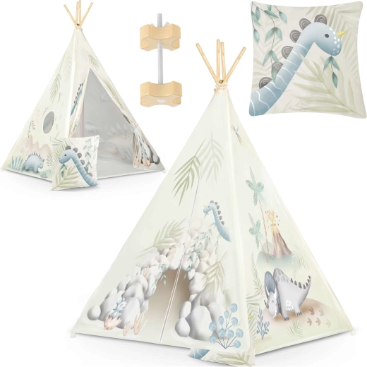 Teepee per bambini NUKIDO – dinosauri