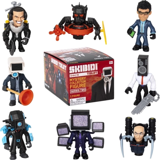 Skibidi Toilet figurina da collezione mystery serie 2