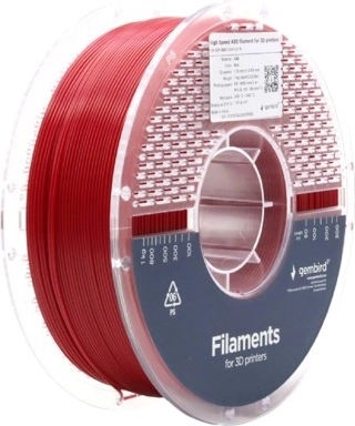 Filamento ABS High Speed 1,75 mm, rosso, 1 kg