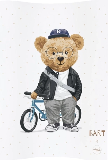 Morbido fasciatoio 2 bordi 48 × 70 Fluffy Puffy orsetto