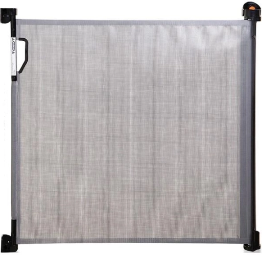 Barriera di sicurezza retraibile DREAMBABY 0–140 cm, grigia